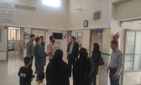  بررسی وضعیت خدمات بهداشتی و درمانی مرکز چلدان طی بازدید معاون بهداشت دانشگاه